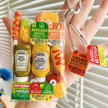Dipping Sauce Chicken Nugget Pouch