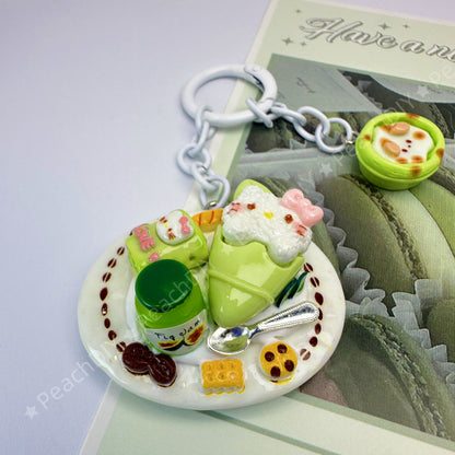 Llavero en miniatura HelloKitty Roll Decoden