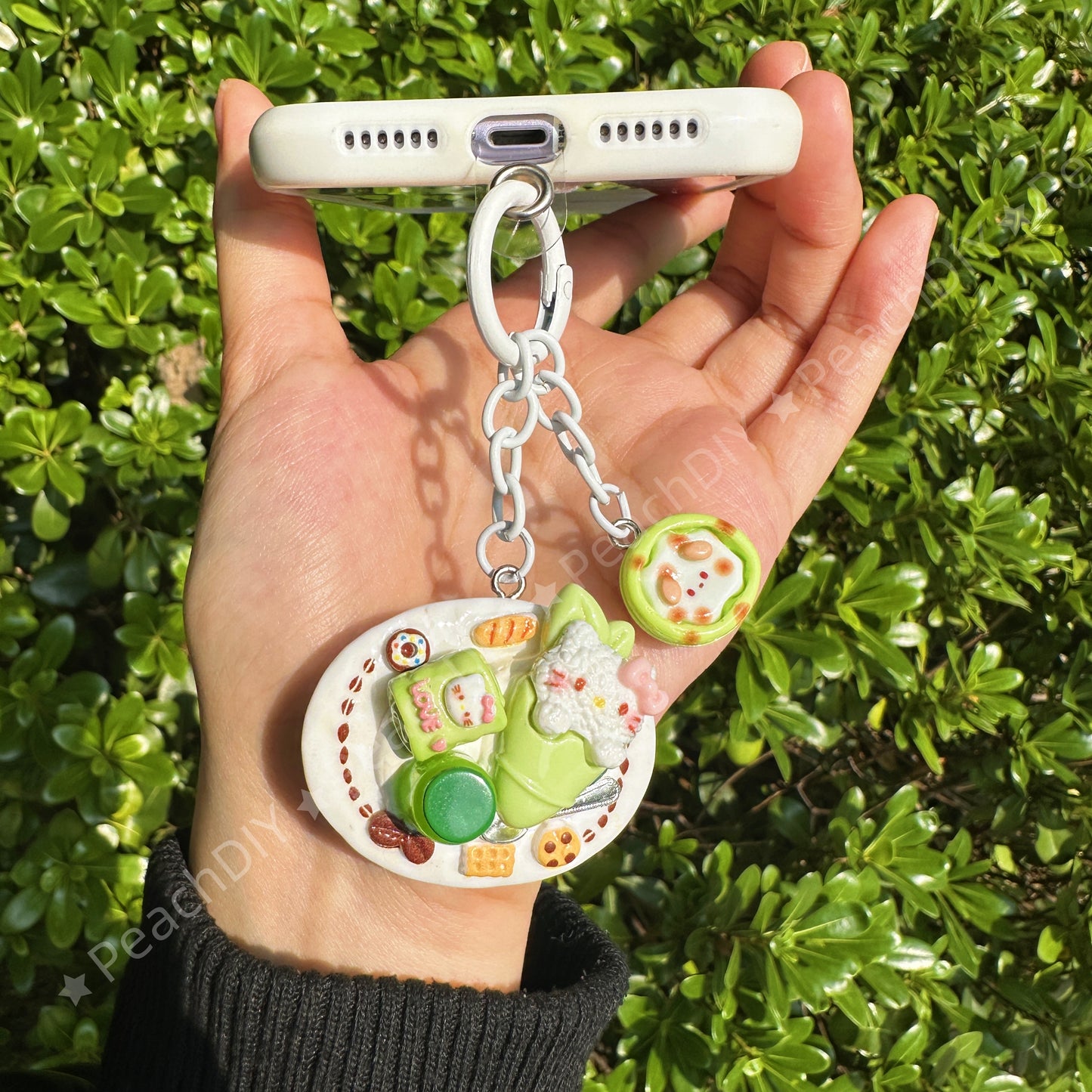 Llavero en miniatura HelloKitty Roll Decoden